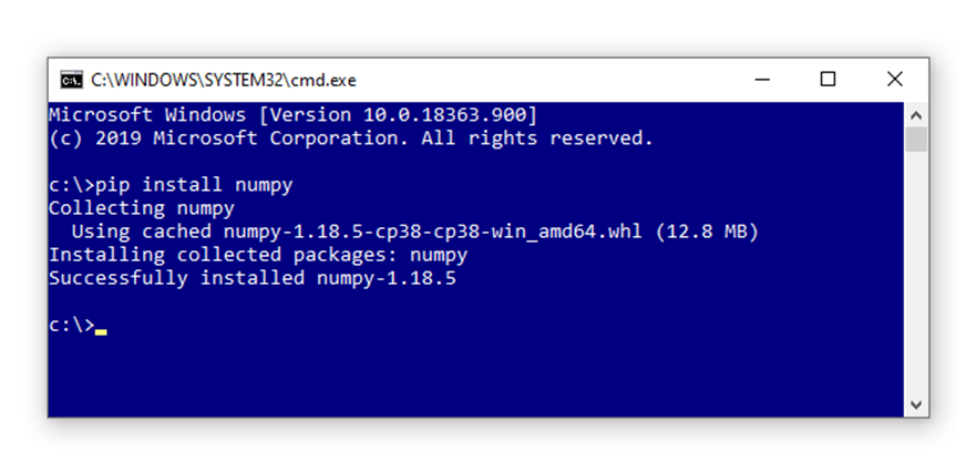 install numpy for mac